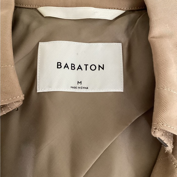 BABATON McKinley Vest Womens Medium Camel Trench Quiet Luxury Layering - Picture 8 of 14